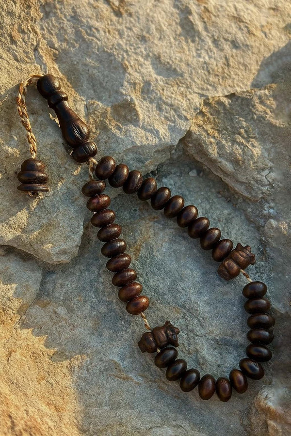 Standard wooden 33 beads tasbeeh