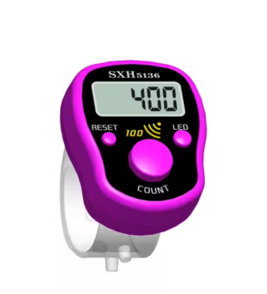 Pack Of 3 Digital Tasbeeh Counter With Beep Sound (With Box)