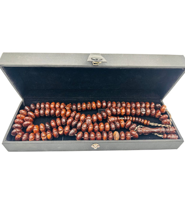 Premium extra carved wooden tasbeeh 100 beads