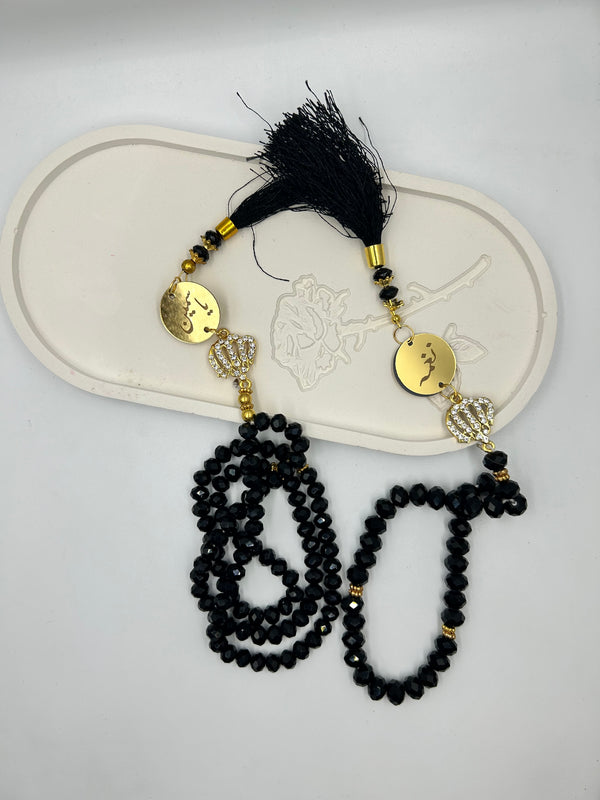 Black Stone Customized Tasbih