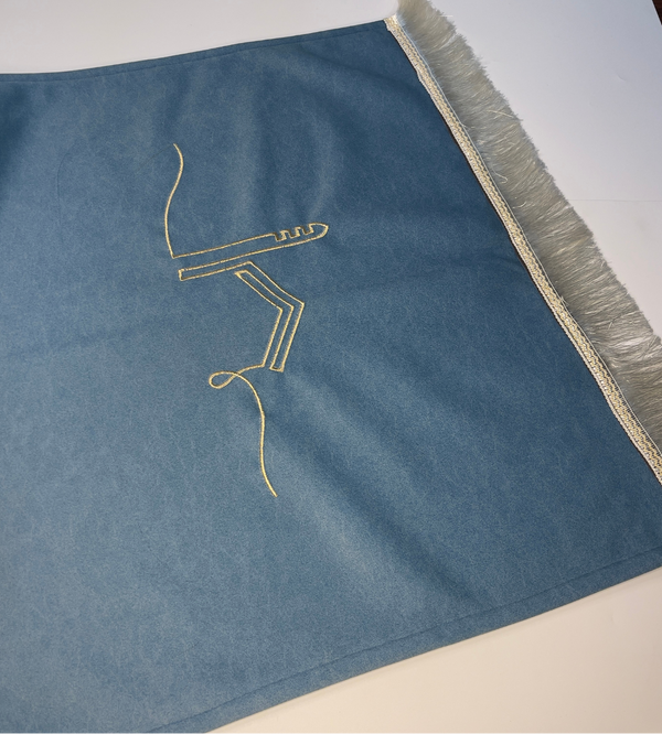 Turkish Embroidery Prayer Mat - Kaaba design - Without foam