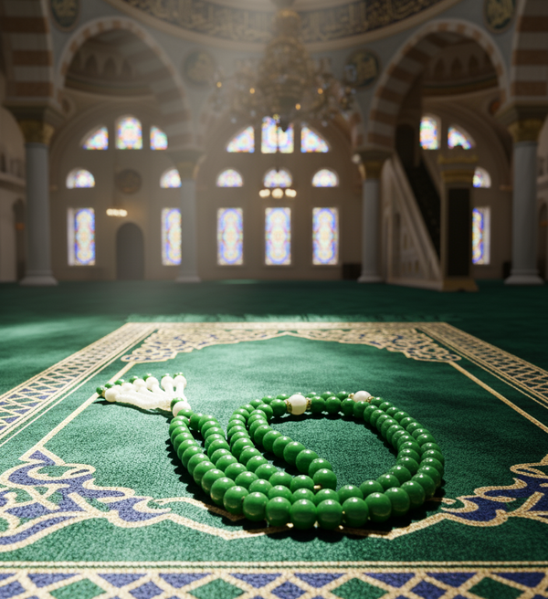 Tasbeeh-e-Sabz (100 Beads) Handmade - Gift Pack (2/4/6 Pieces)