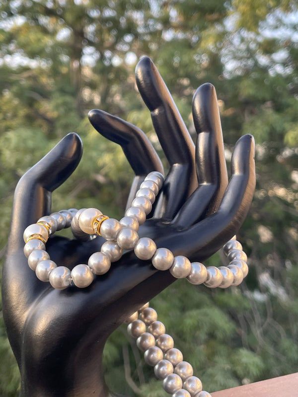 Tasbeeh e Firdaus Grey (100 Beads) Handmade-Gift Pack (2/4/6 Pieces)