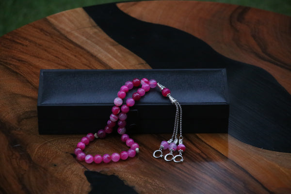 Aqeeq Al-Zikr Tasbeeh – 33 Beads 10mm