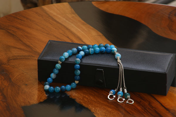 Aqeeq Al-Zikr Tasbeeh – 33 Beads 10mm