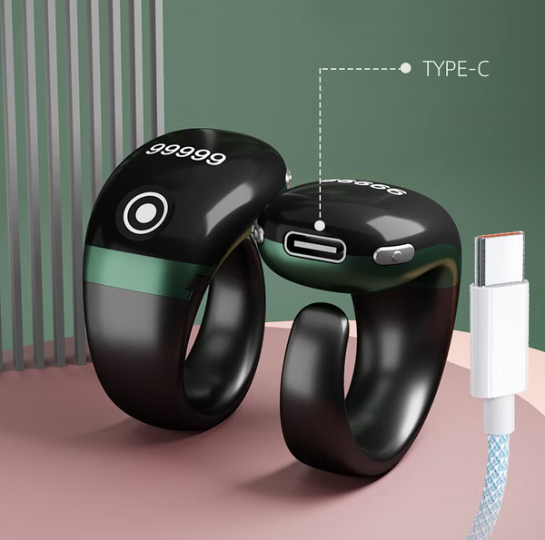 S7 Pro Touch Smart Tasbih Zikr Ring (All 3 Sizes Of Rings)