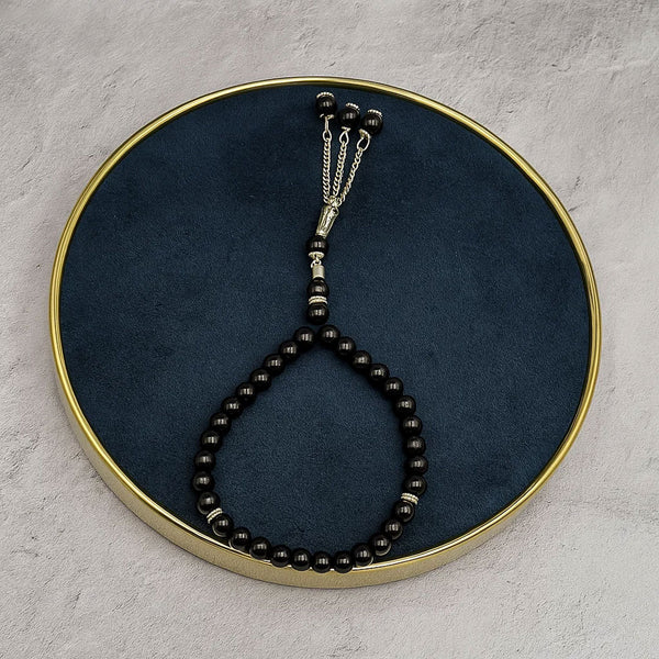 Handmade Black Beads Tasbeeh (33 Beads) –  Gift Pack (3/6/12 Pieces)